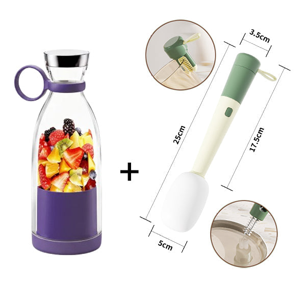 RaikasMix™ - Kannettava tehosekoitin tuoreisiin smoothieihin liikkeellä