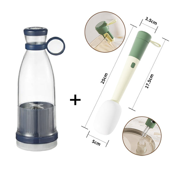 RaikasMix™ - Kannettava tehosekoitin tuoreisiin smoothieihin liikkeellä