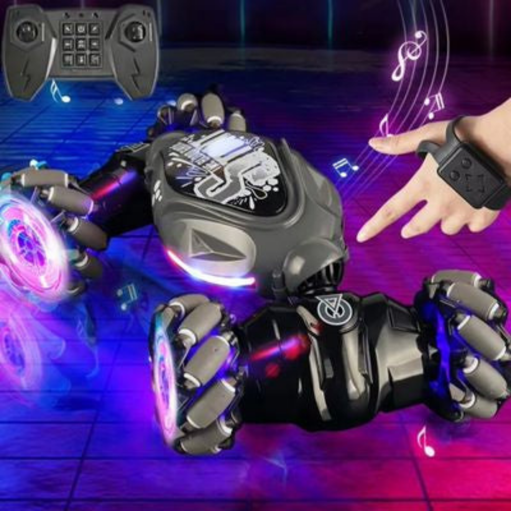 Salama-Auto™ – Käsiohjattava stunt-auto, joka reagoi jokaiseen liikkeeseen