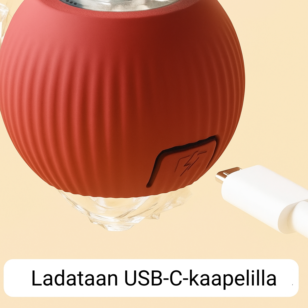 TassuPallo™ | Interaktiivinen leikkipallo koirille ja kissoille