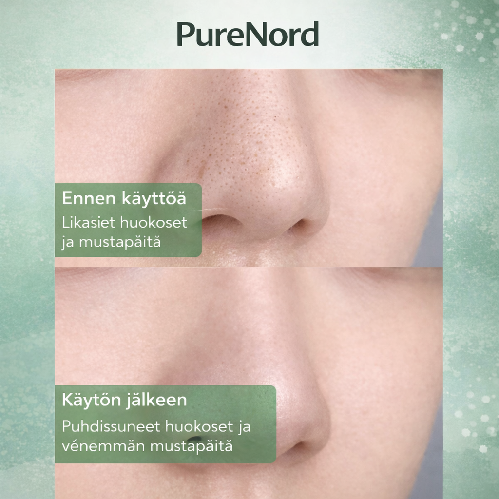 PureNord™ – Kiinteä kasvojenpuhdistaja vihreällä teellä syvään huokosten puhdistukseen
