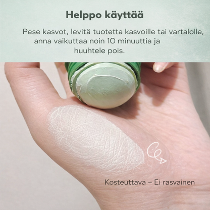 PureNord™ – Kiinteä kasvojenpuhdistaja vihreällä teellä syvään huokosten puhdistukseen