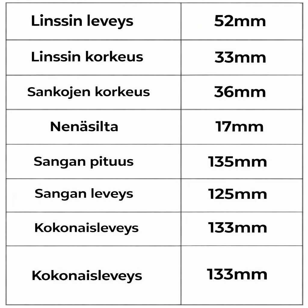 TeräväNäkö™ - Vakaat lukulasit kevyellä kehyksellä ja bifokaalisilla linsseillä