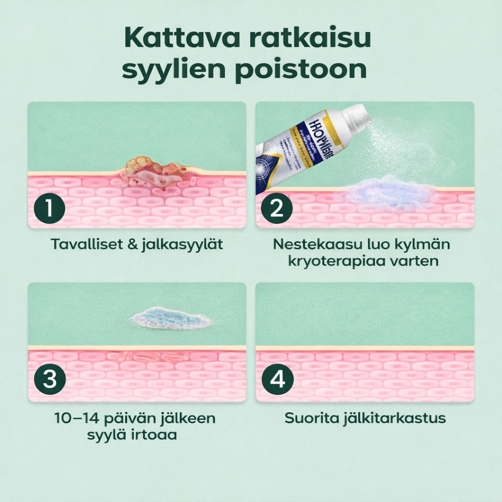 IhoKirkas™ ChillErase – täsmällisesti viilentävä suihke sileämmälle iholle