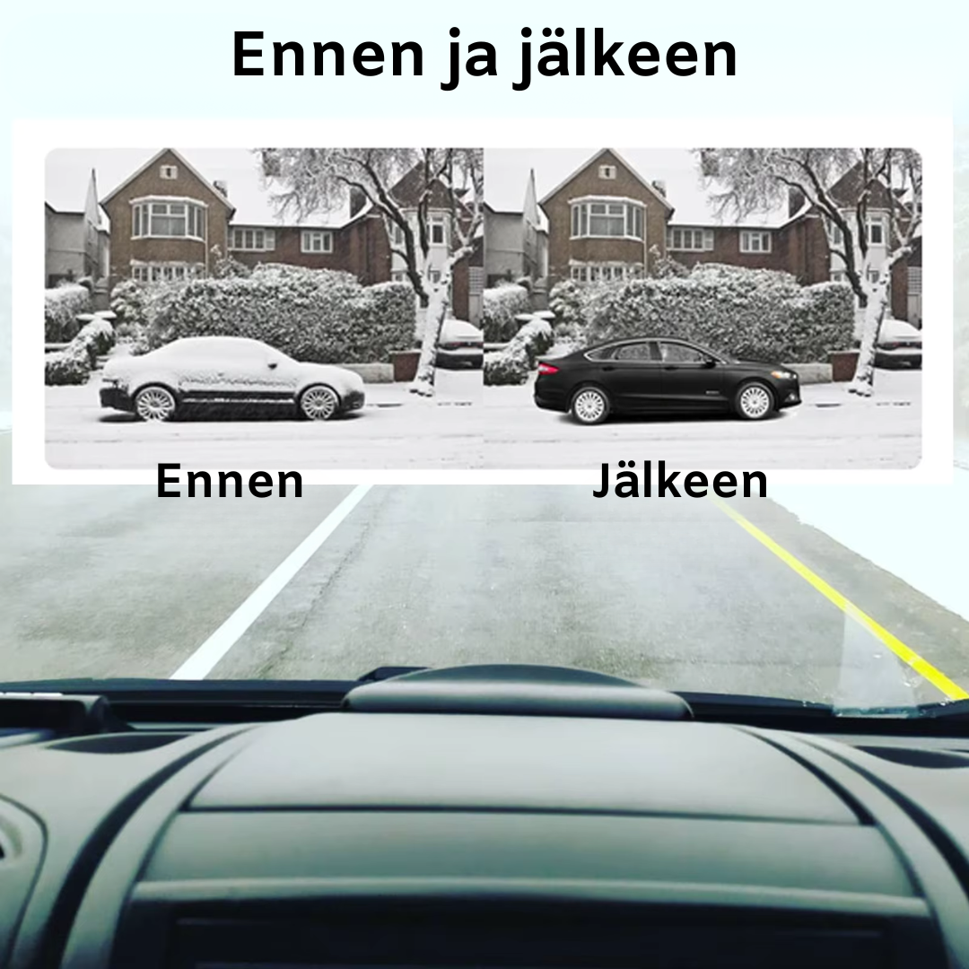 PohLämpö™ - Pitää ikkunat kirkkaina ja jäättöminä – koko talven