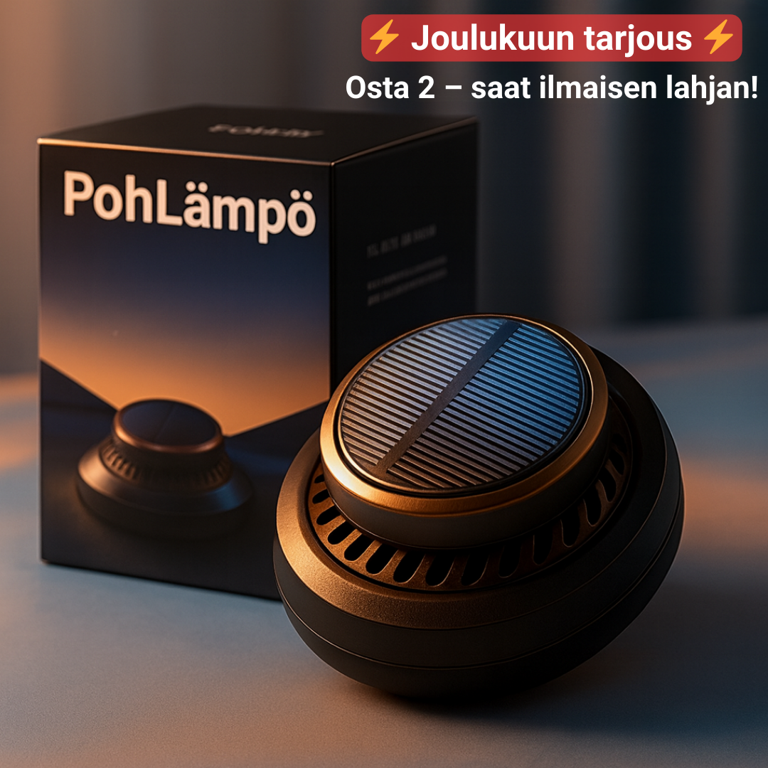 PohLämpö™ - Pitää ikkunat kirkkaina ja jäättöminä – koko talven