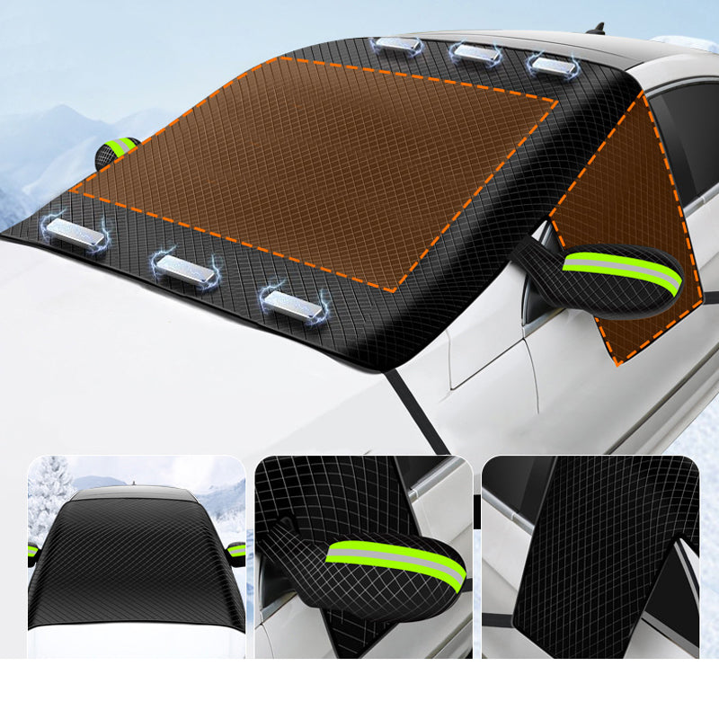 FrostGuard™ – ensiluokkainen magneettinen lumi- ja jääsuoja autolle