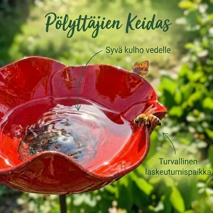 AviFlora™ – Botaninen Juoma-allas Linnuille, Mehiläisille ja Perhosille