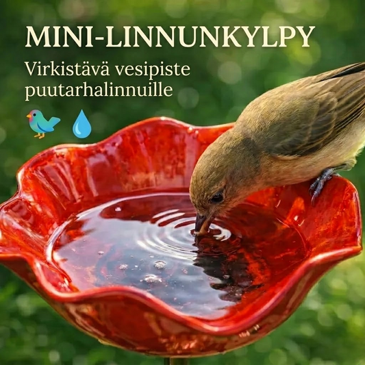 AviFlora™ – Botaninen Juoma-allas Linnuille, Mehiläisille ja Perhosille
